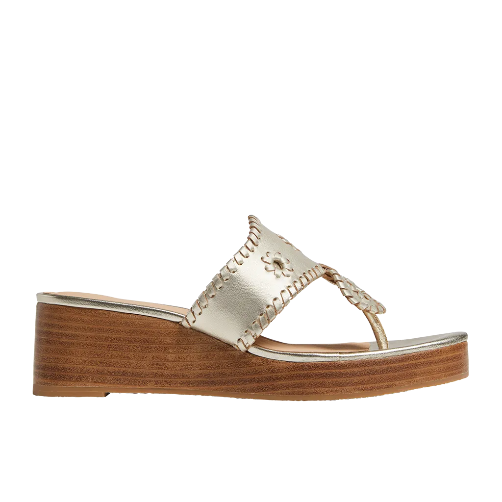 Jacks Stacked Mid Wedge