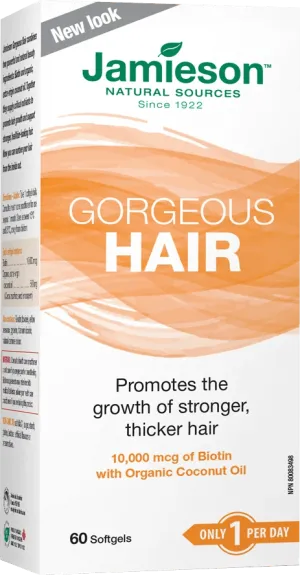Jamieson Gorgeous Hair (60 Softgels)