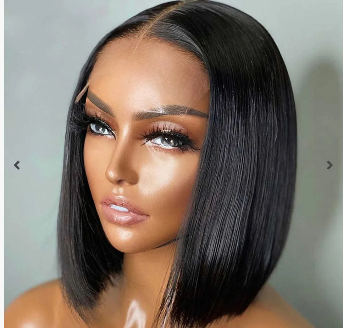 Jane - 12 inch 5x5 Blunt Bob Wig (Glueless)