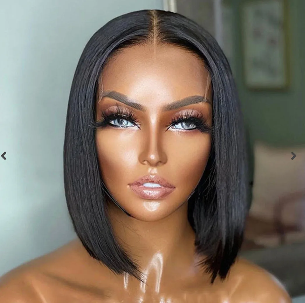 Jane - 12 inch 5x5 Blunt Bob Wig (Glueless)