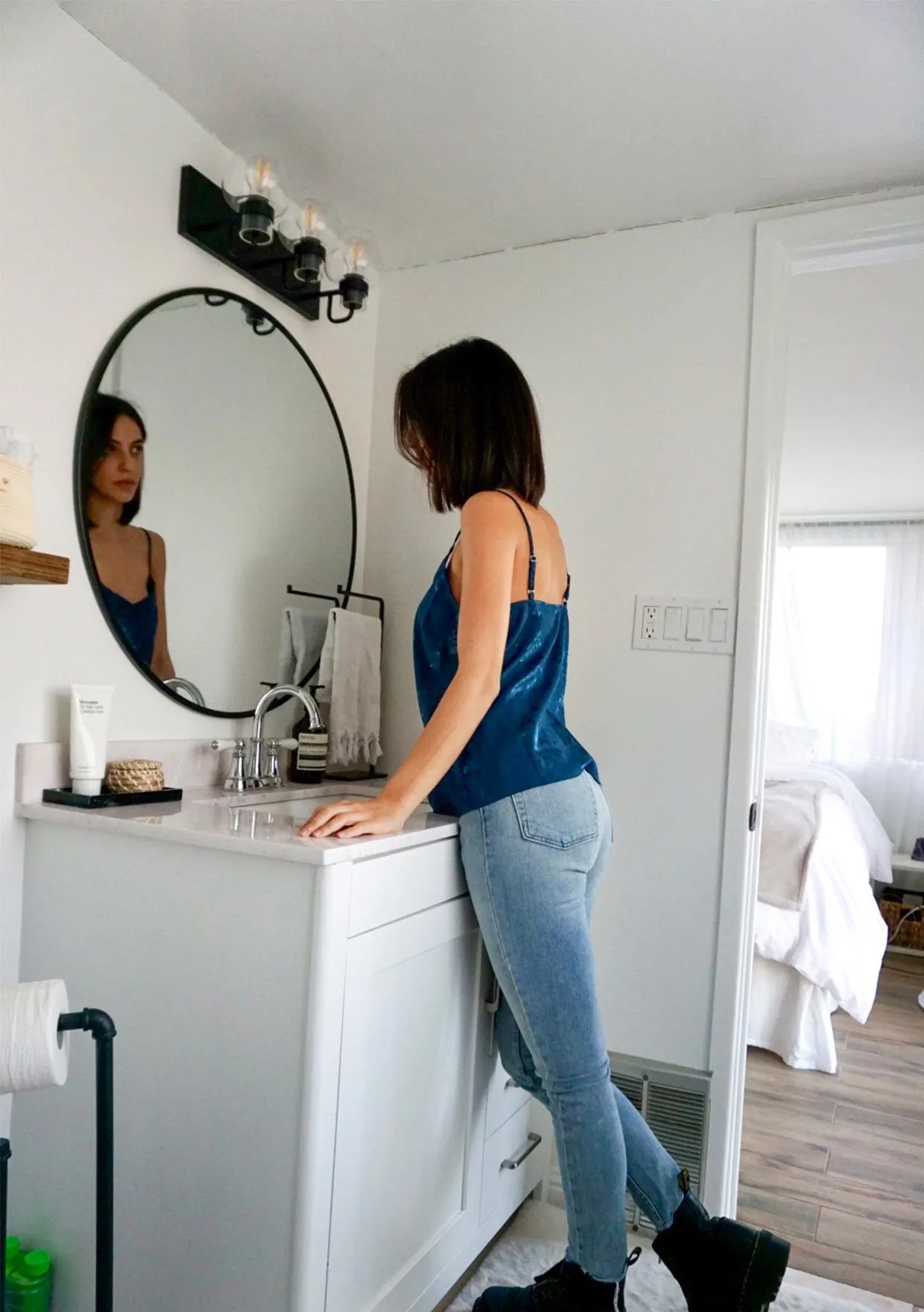 Jane Floral Jacquard Cami