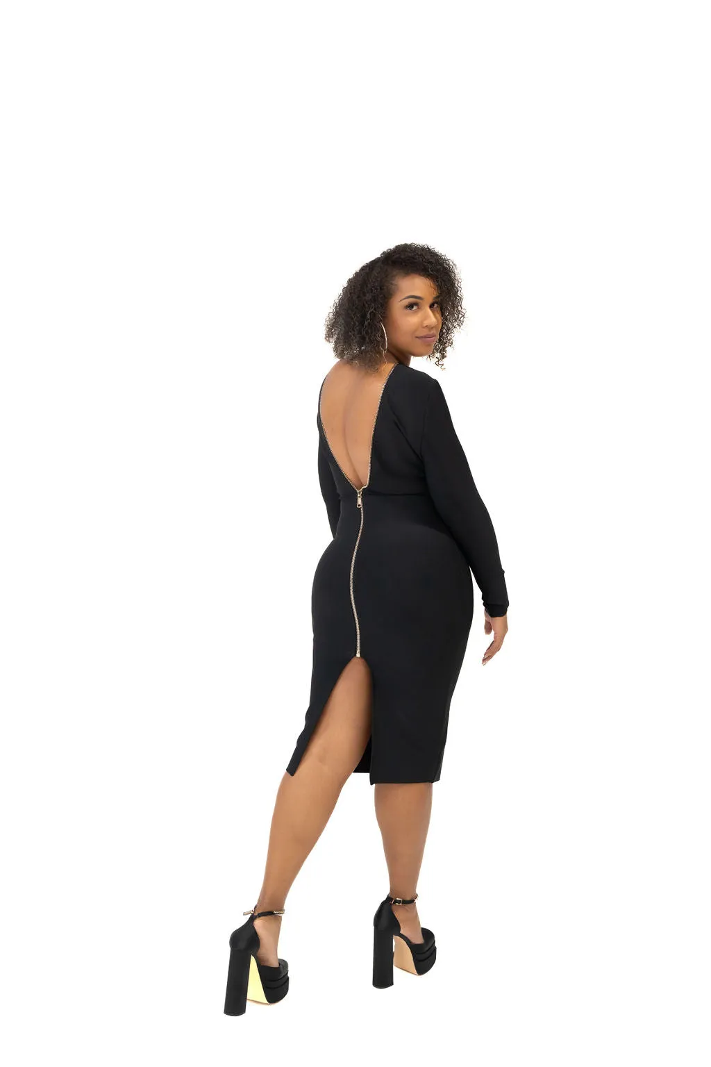 Jane Zip Up Dress
