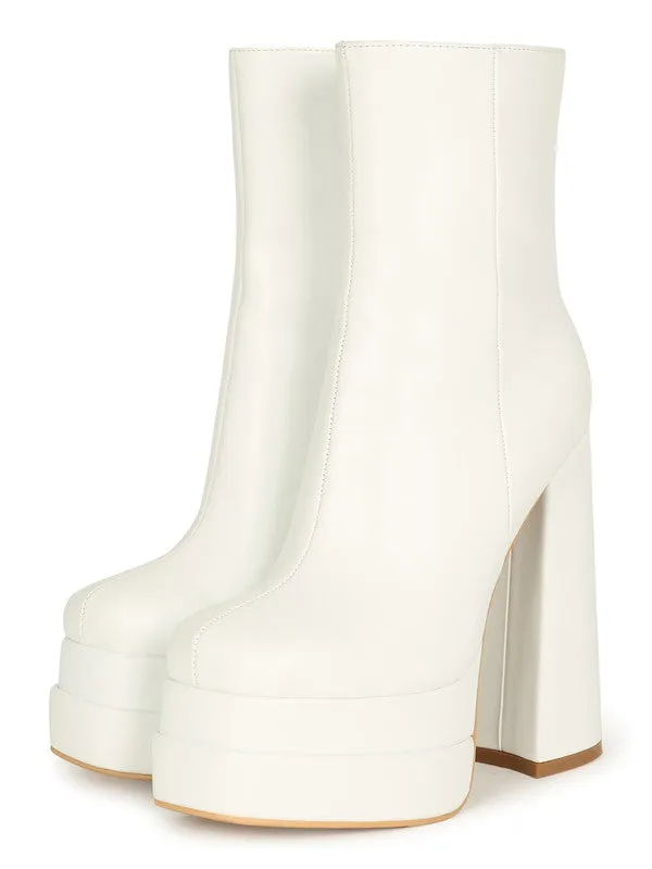 Jojo Platform heel boots