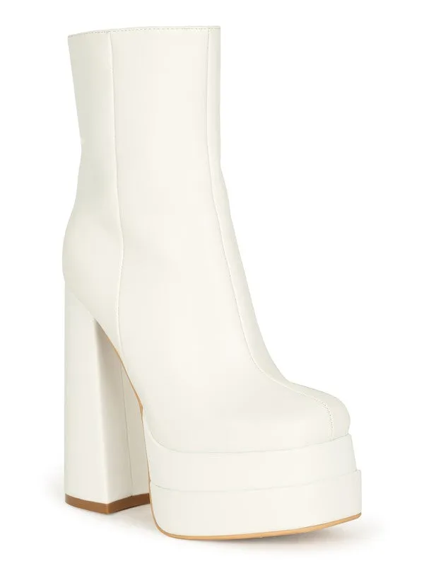 Jojo Platform heel boots