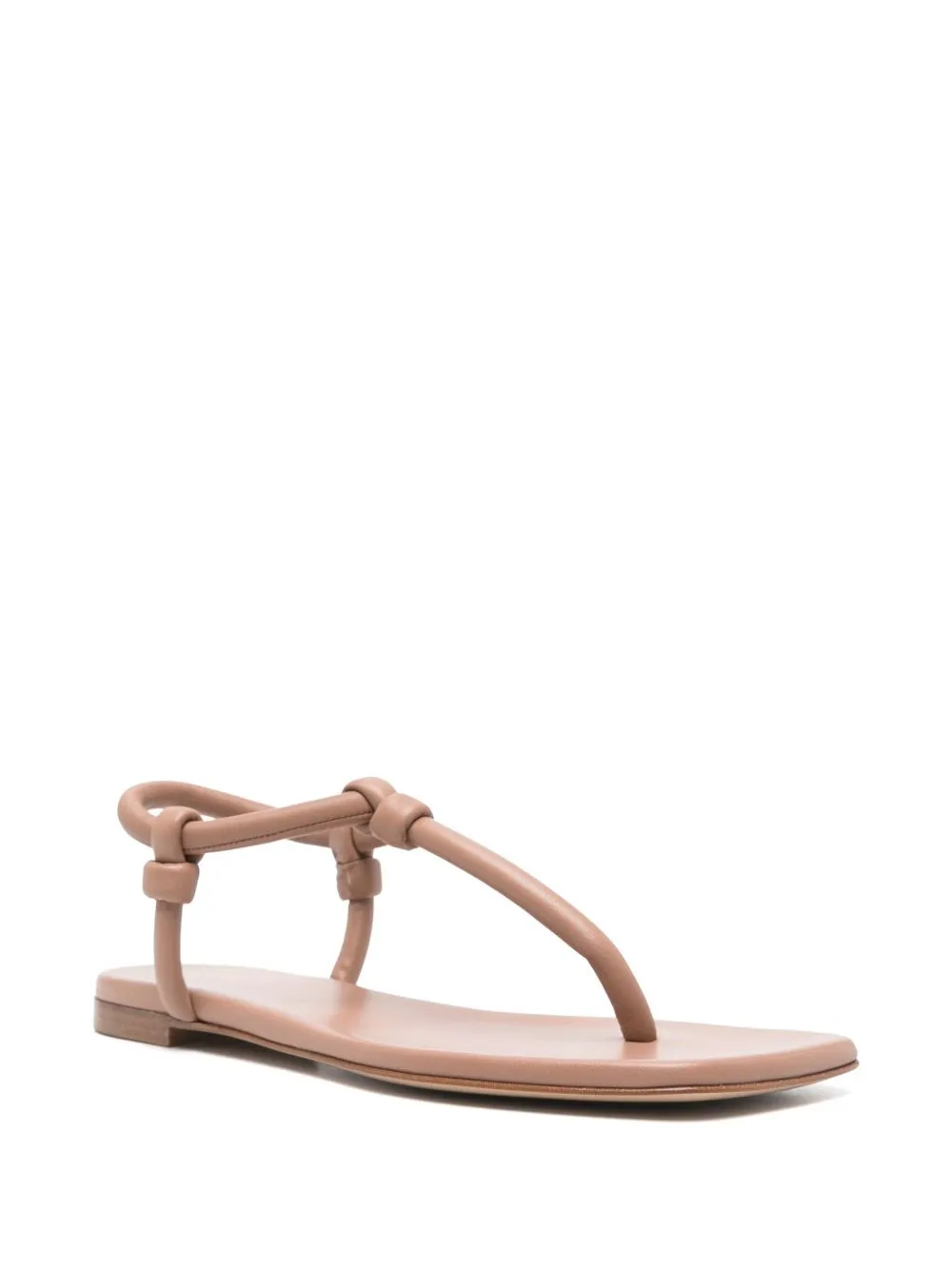 Juno leather thong sandals
