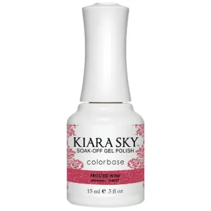 KIARA SKY / Gel Polish - Frosted Wine G5029
