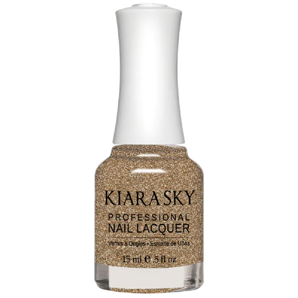 KIARA SKY / Lacquer Nail Polish - Dripping In Gold N5017 15ml.