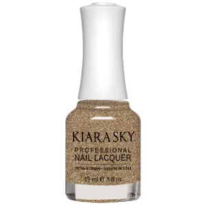 KIARA SKY / Lacquer Nail Polish - Dripping In Gold N5017 15ml.