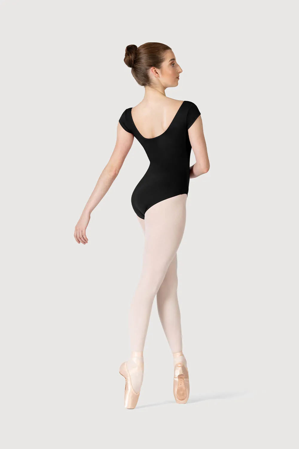 L3812LI - Bloch Viva Repertoire Womens High Back Cap Sleeve Leotard