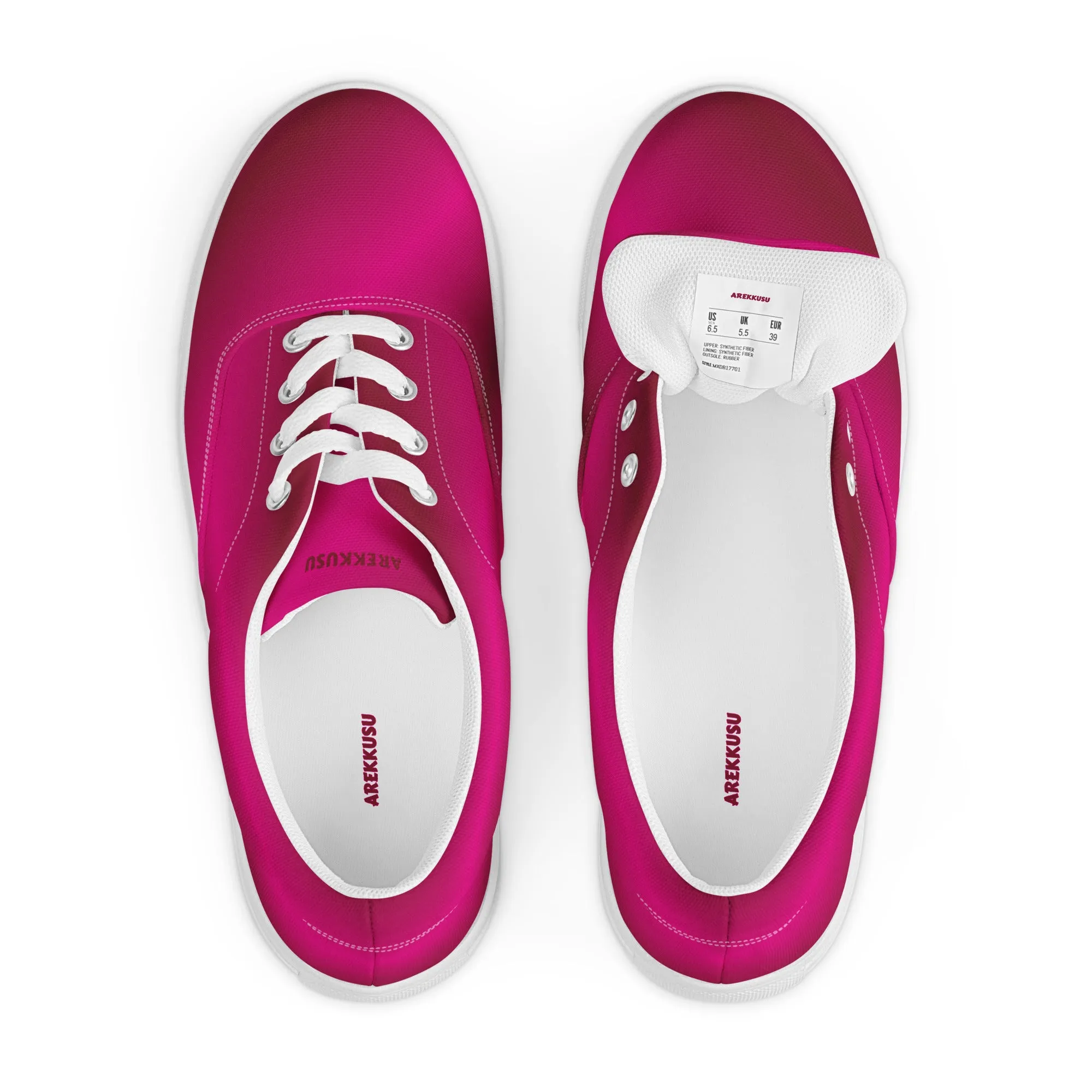 Lace-Up Canvas Shoes