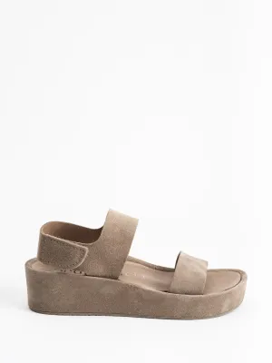 lacey platform wedge