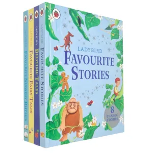 Ladybird Stories 4 Books Collection Set (Favourite Stories,Bedtime,Fairy,Rhymes)