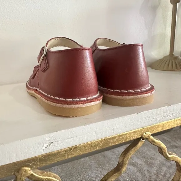 L'Amour Shoes Girl's Iris Bow Mary Jane Shoes