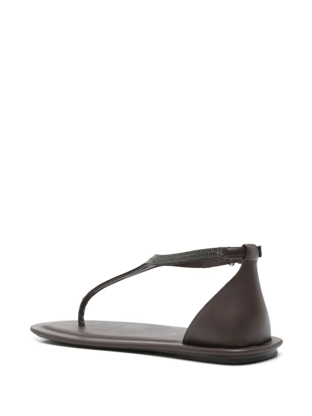 Leather thong sandals