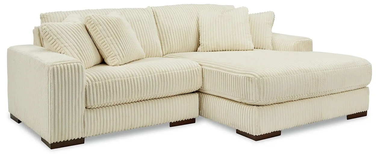 Lindyn 2-Piece Sectional with Ottoman