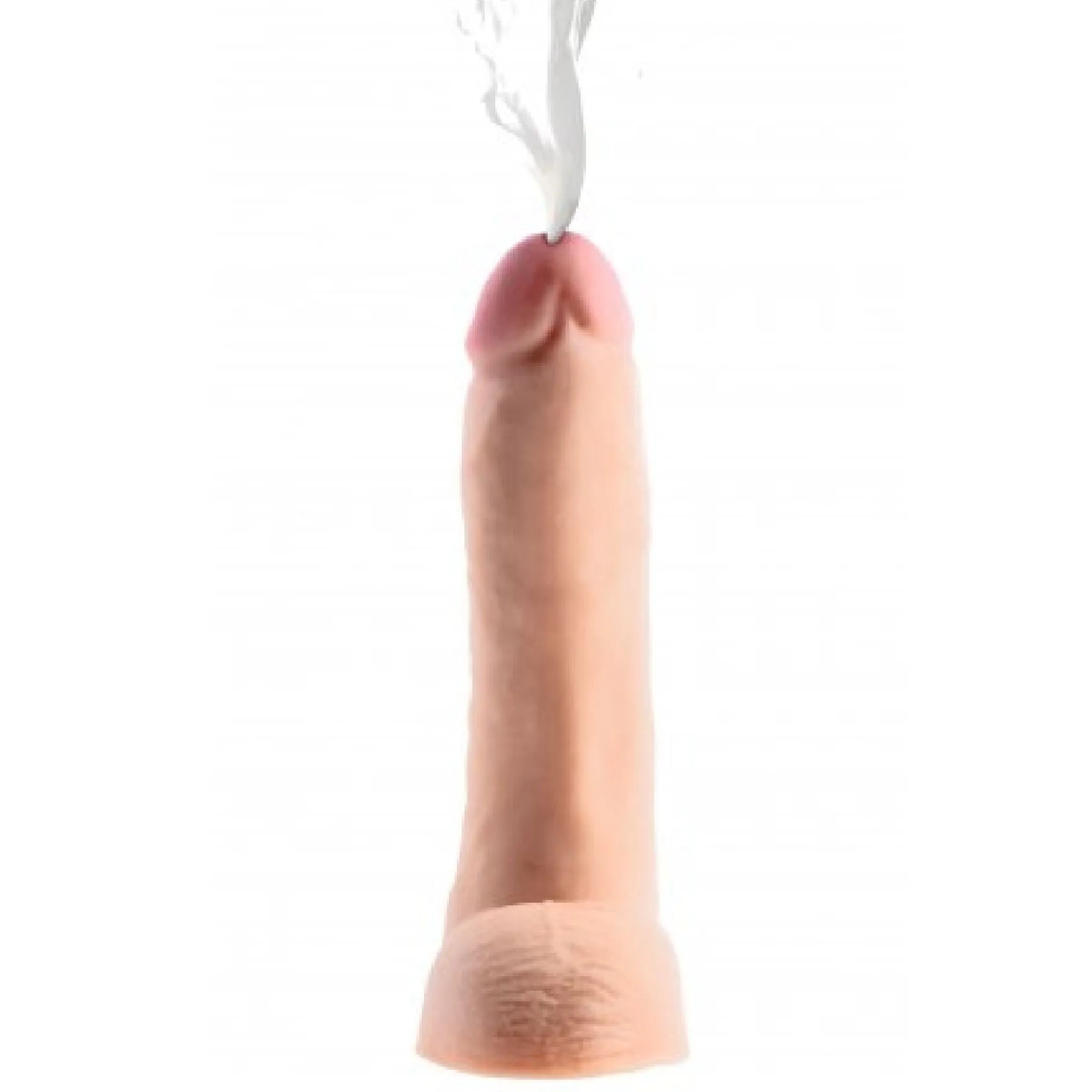 Loadz Realistic 9 Inch Squirting Dildo with Extra Large Load