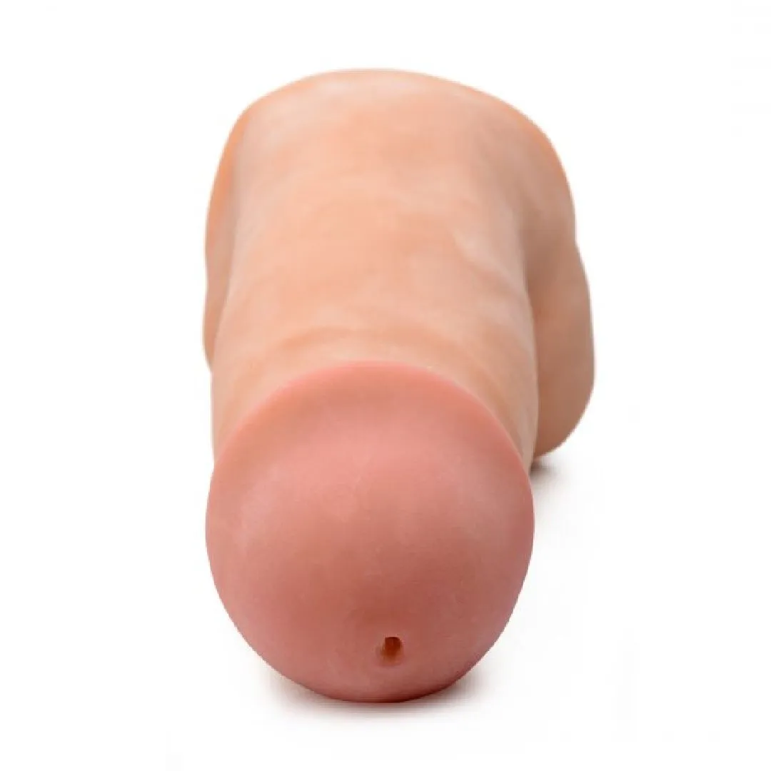Loadz Squirting 7 Inch Vanilla Tone Dildo - Squeeze and Squirt