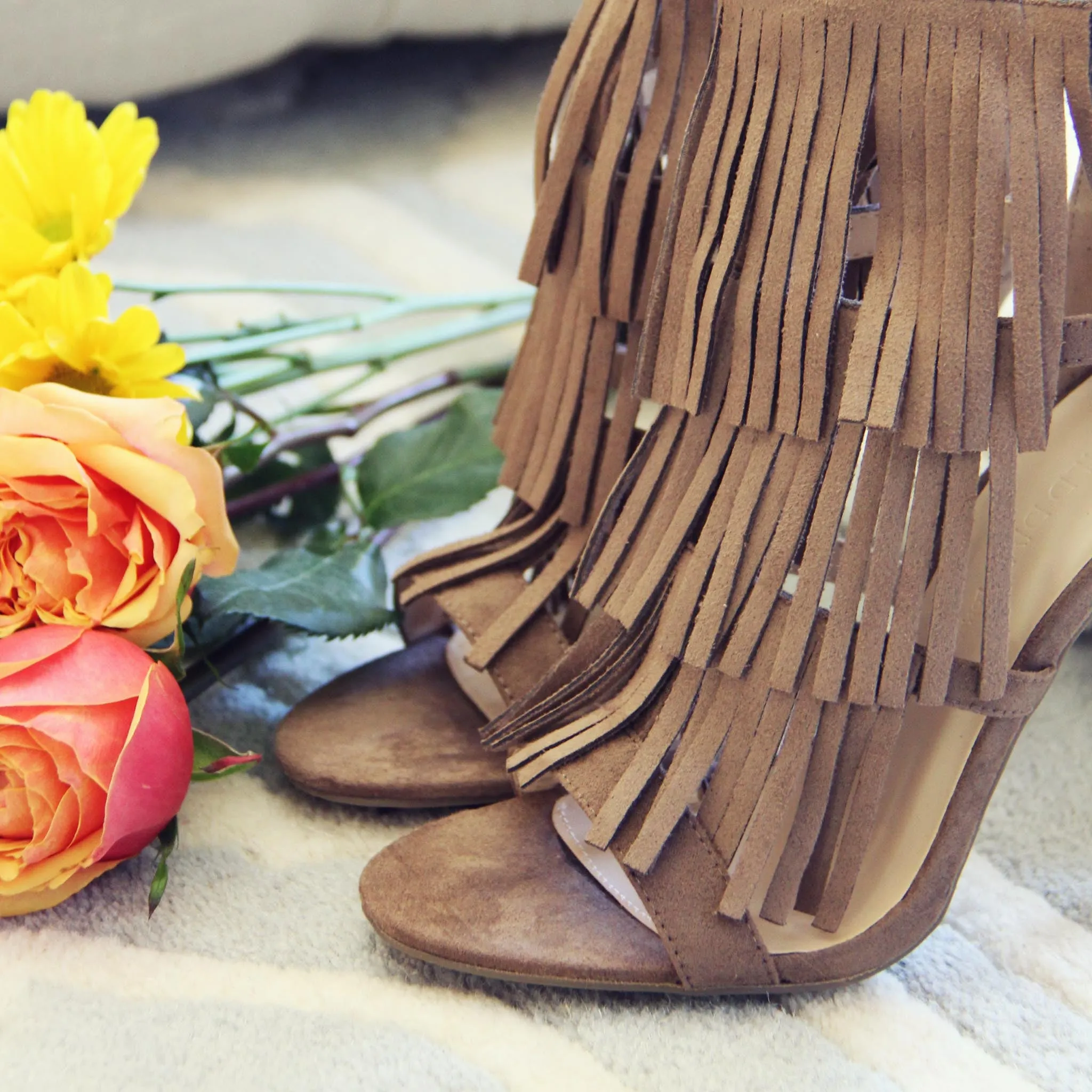 Logan Fringe Heels