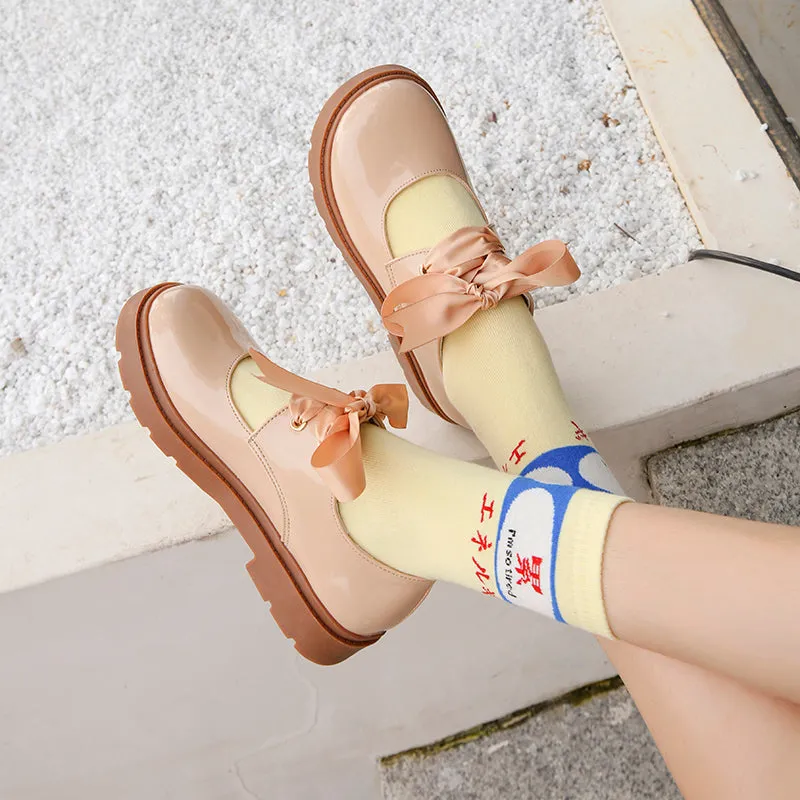 Lolita Lace-up Shoes yc22791