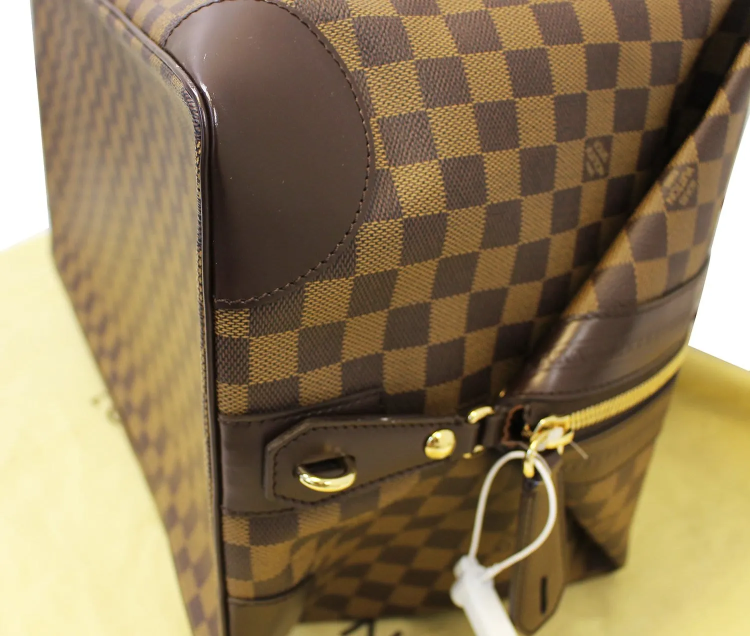 LOUIS VUITTON Damier Ebene Vaslav Travel Bag