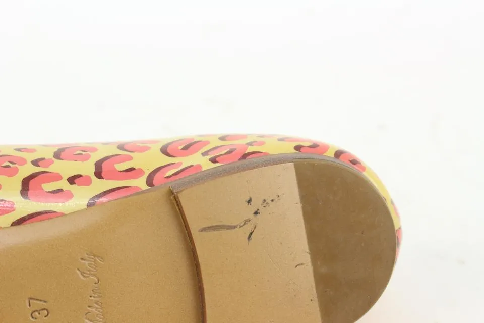 Louis Vuitton Pink Stephen Sprouse Ballerina Flats 915lv77