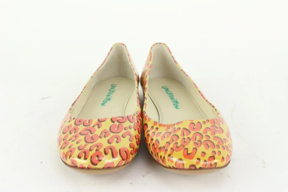 Louis Vuitton Pink Stephen Sprouse Ballerina Flats 915lv77
