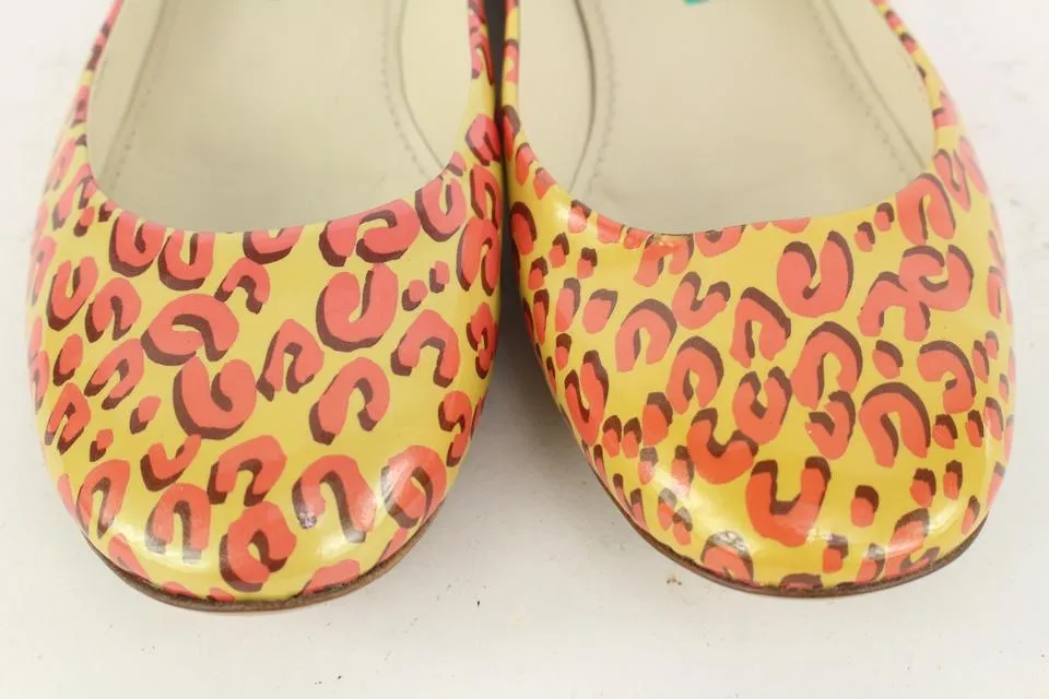 Louis Vuitton Pink Stephen Sprouse Ballerina Flats 915lv77
