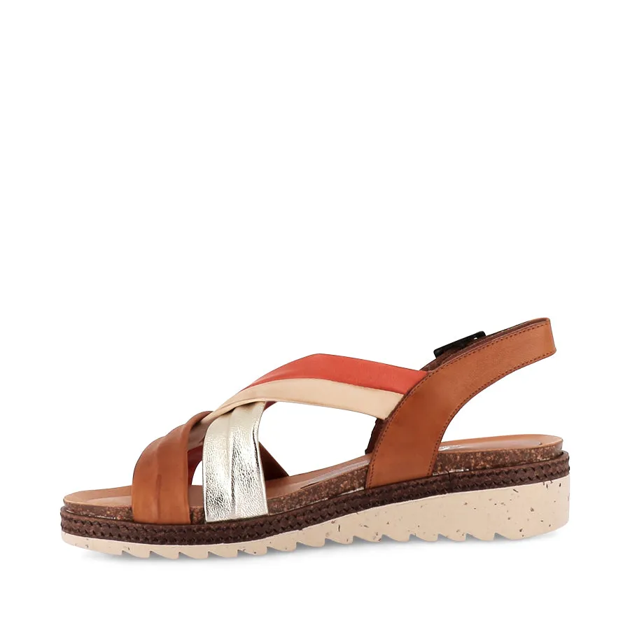 LUNA - CORAL MULTI LEATHER
