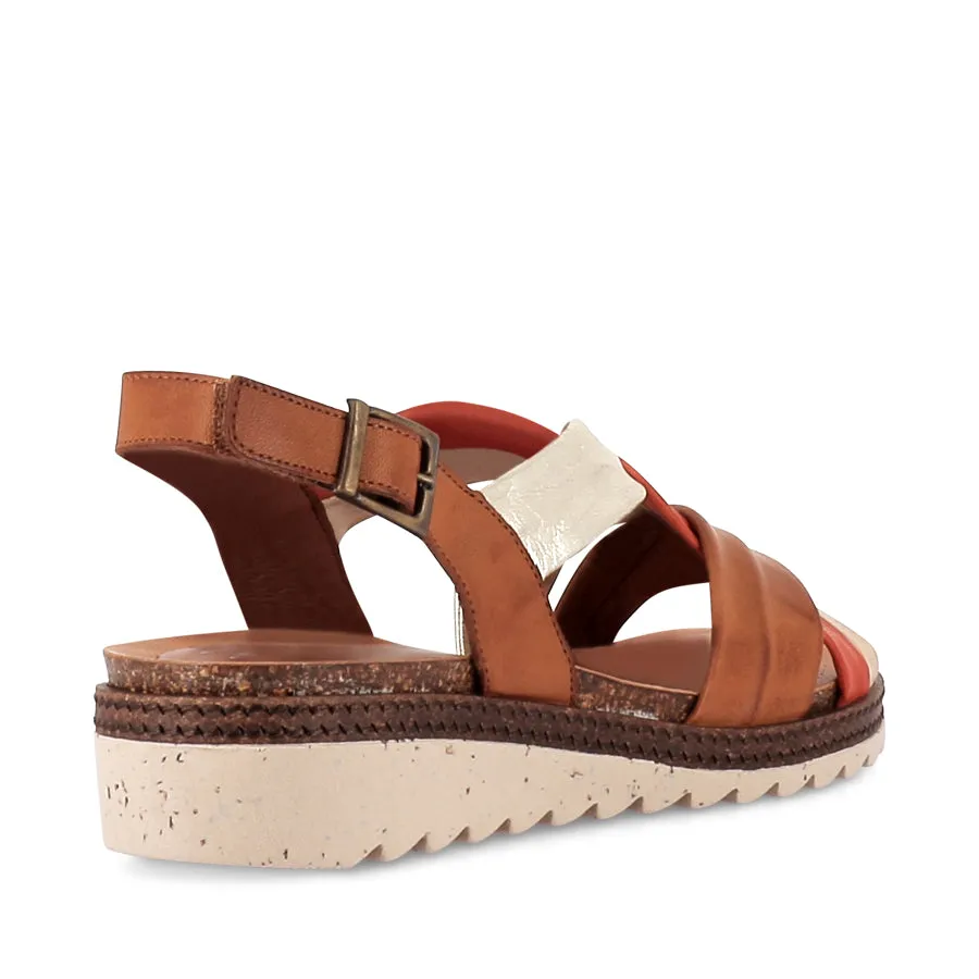 LUNA - CORAL MULTI LEATHER