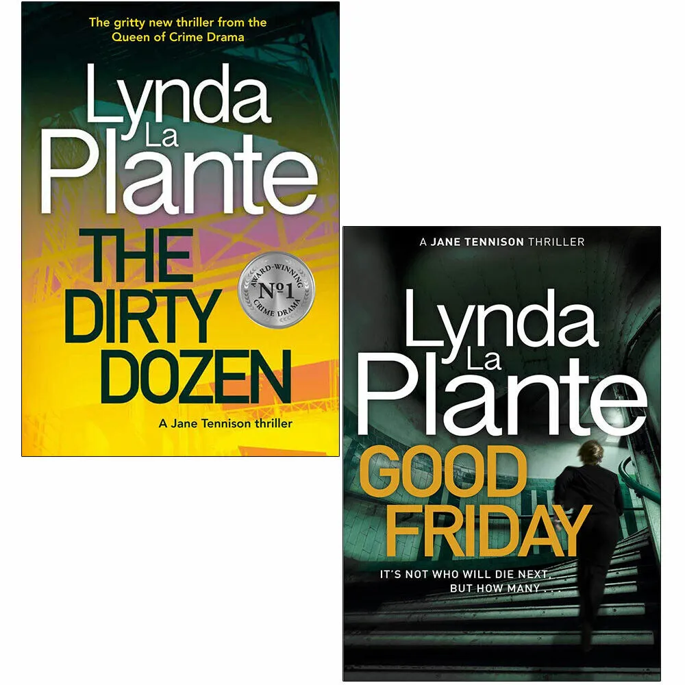 Lynda La Plante 2 Books Collection Set (The Dirty Dozen & Good Friday)