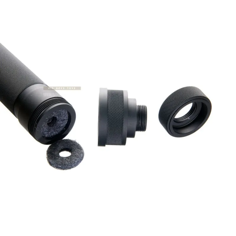 Madbull 7 inch AK PBS Barrel Extension Silencer
