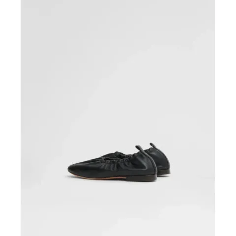 Mansur Gavriel Ruched Ballerina in Black