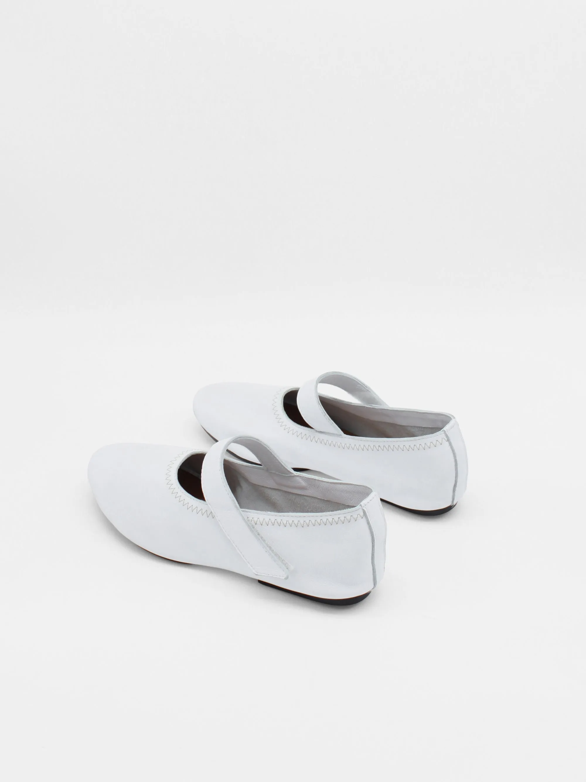 Martino ballerina white