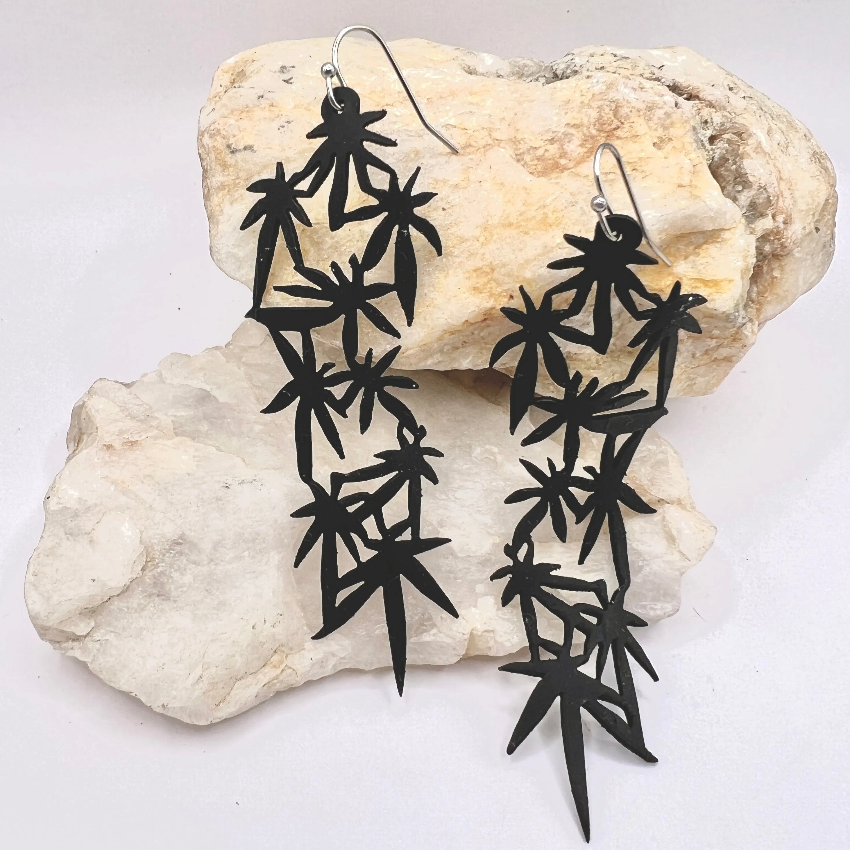 mary jane rubber earring