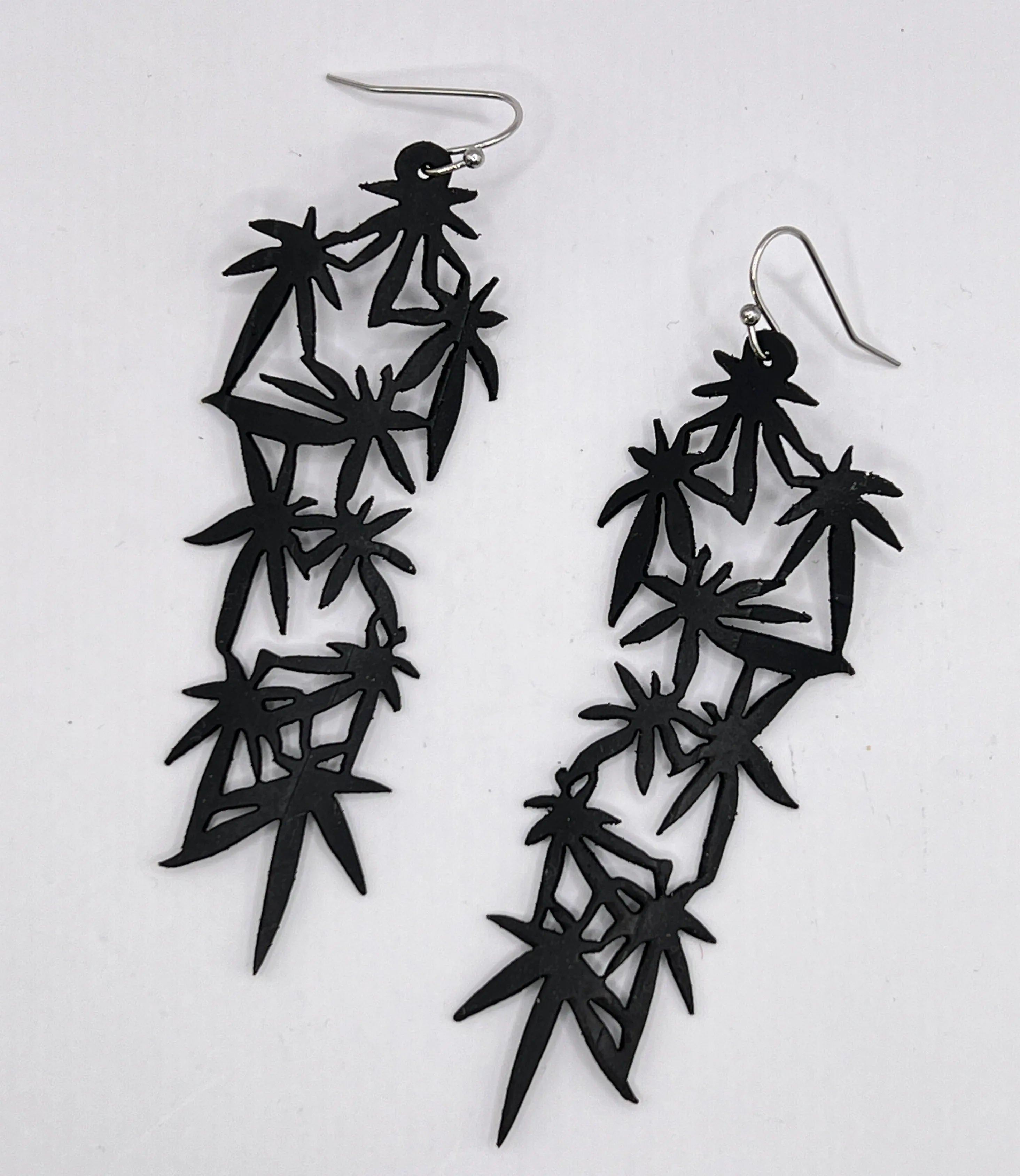 mary jane rubber earring