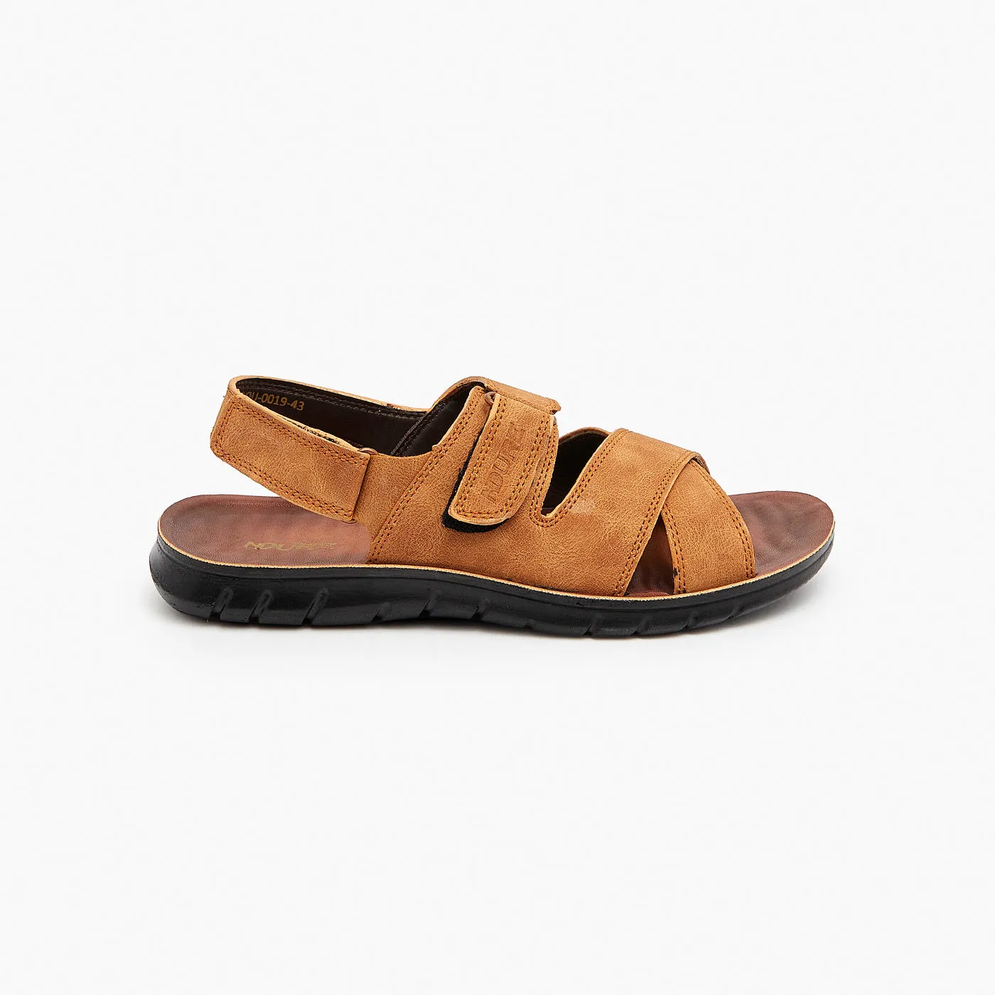 Men's Cross-Strap Sandals