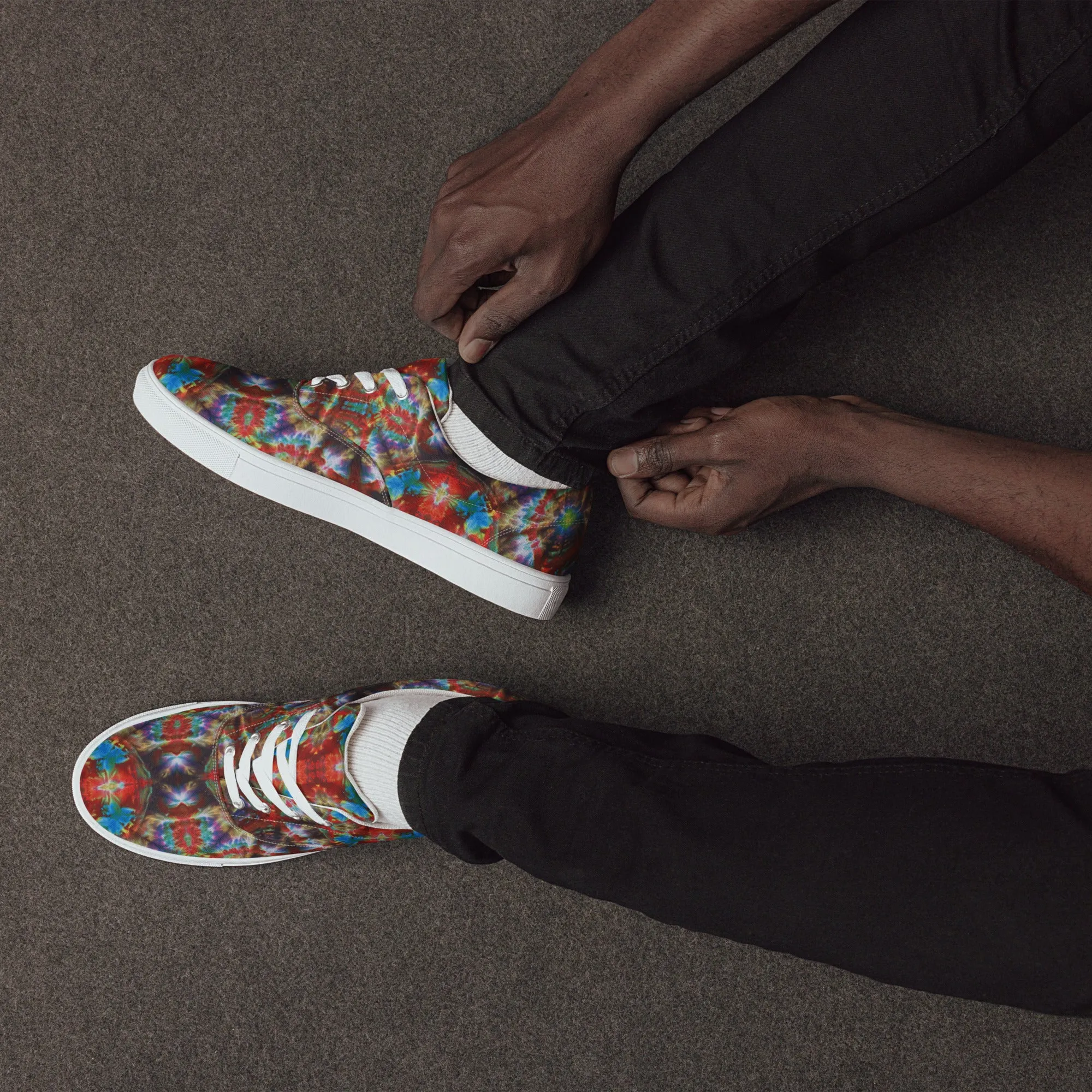 Men’s Lace-Up Canvas Shoes