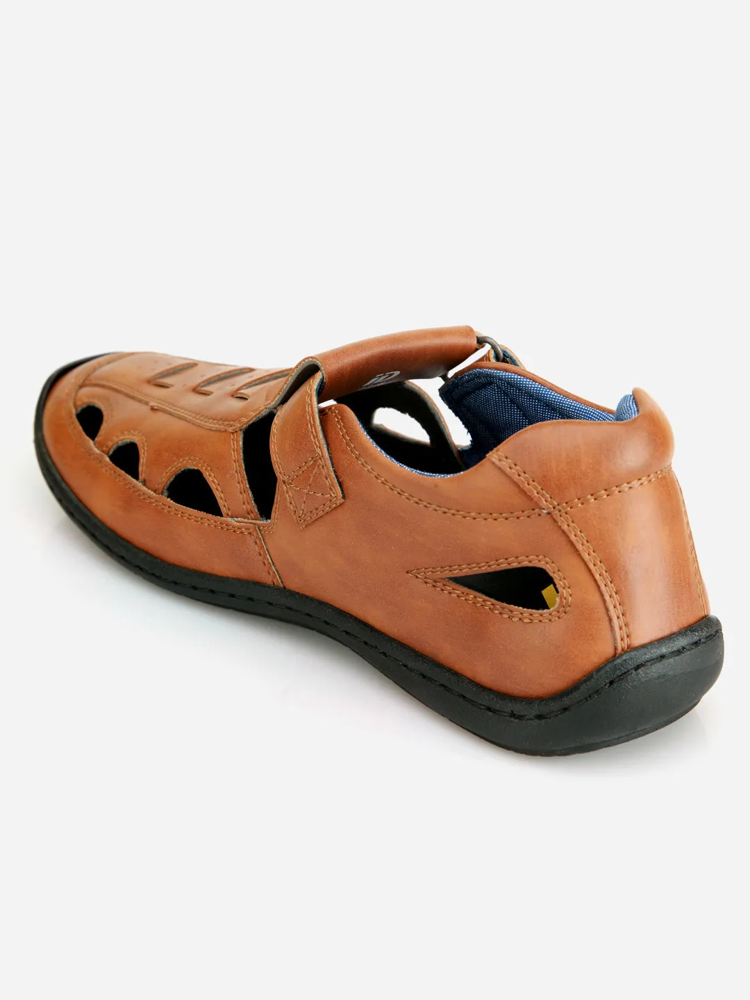 Men's Tan Roman Style Close Sandal (IX5004)