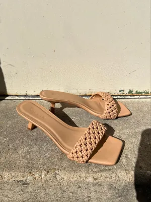 Michelle Braided Strap Sandals
