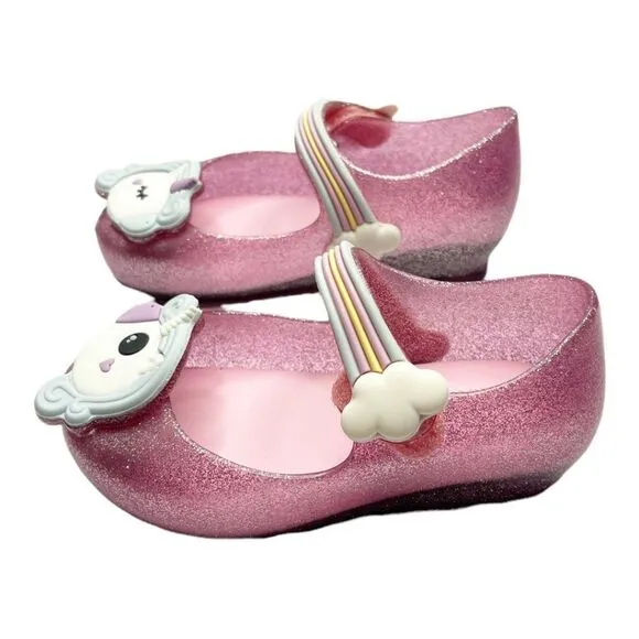 MINI MELISSA Mini Ultragirl Unicorn Water Resistant Mary Jane