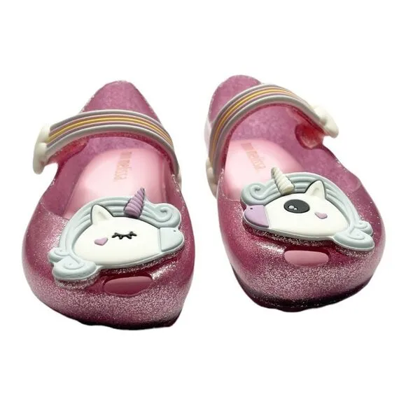 MINI MELISSA Mini Ultragirl Unicorn Water Resistant Mary Jane