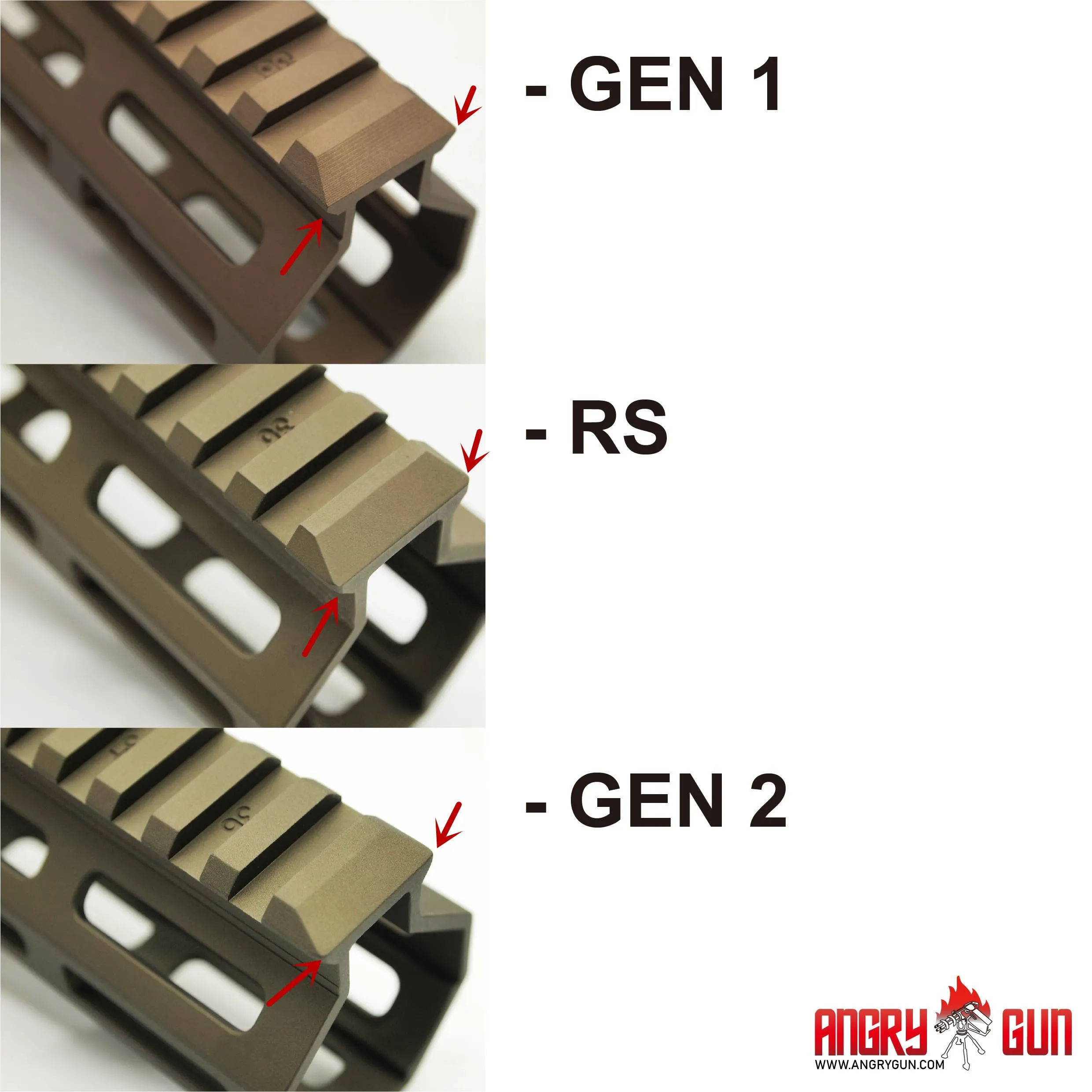 MK16 M-LOK RAIL 9.3 INCH - GEN 2 VERSION