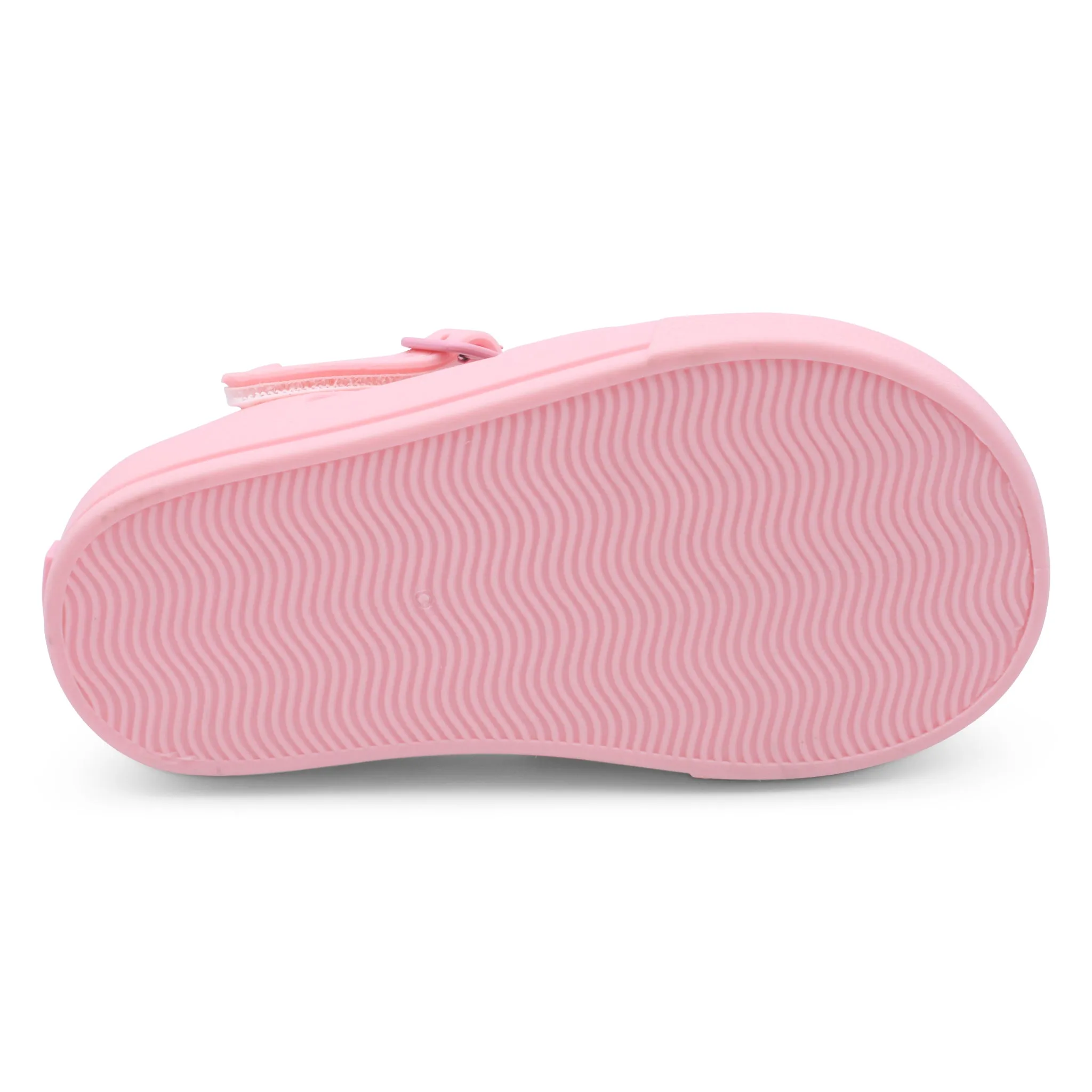 'Monaco' Girls Matt Pink Jelly Sandals