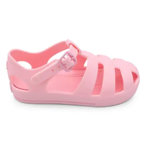 'Monaco' Girls Matt Pink Jelly Sandals