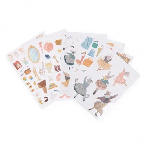 Moulin Roty - La Petite Ecole de Danse colouring & sticker book