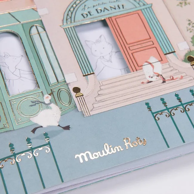 Moulin Roty - La Petite Ecole de Danse colouring & sticker book