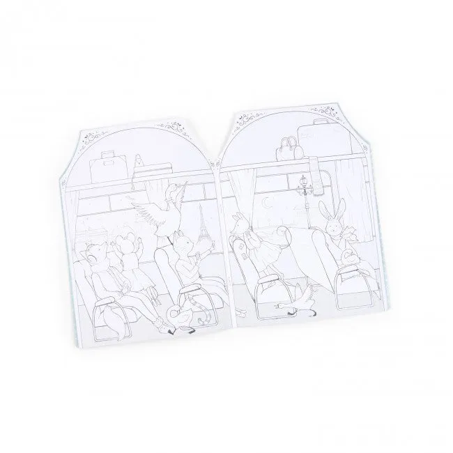 Moulin Roty - La Petite Ecole de Danse colouring & sticker book
