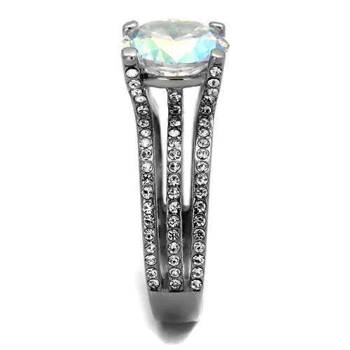 MT 9712 - High Polished Stainless Steel Light Rainbow Color in Clear Brilliant Style - Newest