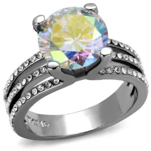 MT 9712 - High Polished Stainless Steel Light Rainbow Color in Clear Brilliant Style - Newest