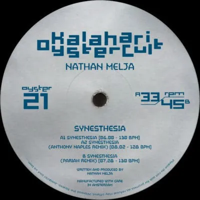 Nathan Melja - Synesthesia w/ Anthony Naples & Pariah Remixes